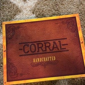 Brand New Corral Boots White Glitter Inlay Wedding